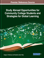 Study Abroad Opportunities for Community College Students and Strategies for Global Learning