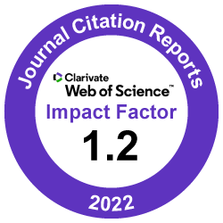 Clarivate Impact Factor 1.2